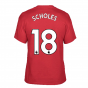 Man Utd 2021-2022 STR Graphic Tee (Red) (SCHOLES 18)