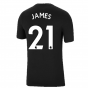 Man Utd 2021-2022 Tee (Black) (JAMES 21)