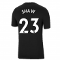 Man Utd 2021-2022 Tee (Black) (SHAW 23)