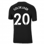 Man Utd 2021-2022 Tee (Black) (SOLSKJAER 20)