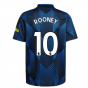 Man Utd 2021-2022 Third Shirt (Kids) (ROONEY 10)