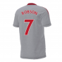Man Utd 2021-2022 Training Tee (Grey) (ROBSON 7)