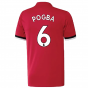 Manchester United 2017-18 Home Shirt ((Excellent) M) (Pogba 6)