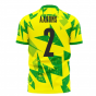 Norwich 2023-2024 Home Concept Football Kit (Libero) (Aarons 2)