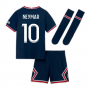 PSG 2021-2022 Little Boys Home Kit (NEYMAR JR 10)