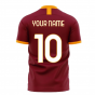 Roma 2023-2024 Home Concept Football Kit (Libero) - No Sponsor (Your Name)