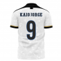 Santos 2023-2024 Home Concept Football Kit (Libero) (KAIO JORGE 9) - Kids (Long Sleeve)