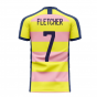Scotland 2025-2026 Away Concept Football Kit (Libero) (Fletcher 7) - Kids