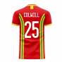 Wales 2025-2026 Home Concept Football Kit (Libero) (COLWILL 25)