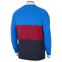 2021-2022 Barcelona Elite I96 Anthem Jacket (Blue-Red)