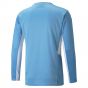 2021-2022 Man City Long Sleeve Home Shirt (HAALAND 9)