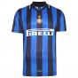 1998 Inter Milan Score Draw Home Shirt (J ZANETTI 4)