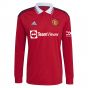 2022-2023 Man Utd Long Sleeve Home Shirt (ALEX TELLES 27)