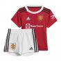 2022-2023 Man Utd Home Baby Kit (R.VARANE 19)