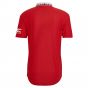 2022-2023 Man Utd Authentic Home Shirt (ALEX TELLES 27)