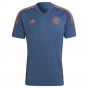 2022-2023 Man Utd Training Shirt (Blue) (MAGUIRE 5)