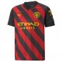2022-2023 Man City Away Shirt (Kids) (KUN AGUERO 10)