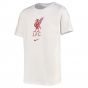 2022-2023 Liverpool Crest Tee (White) (ALEXANDER ARNOLD 66)