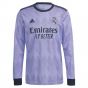 2022-2023 Real Madrid Authentic Long Sleeve Away Shirt (RONALDO 7)