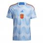 2022-2023 Spain Authentic Away Shirt (A INIESTA 6)