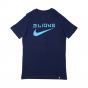 2022-2023 England Three Lions Tee (Navy) - Kids (Saka 17)