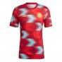 2022-2023 Colombia Pre-Match Shirt (Red) (LUIS DIAZ 7)