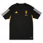 2023-2024 Juventus Training Shirt (Black) (POGBA 10)
