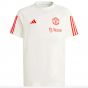2023-2024 Man Utd Training Tee (White) - Kids (Antony 21)