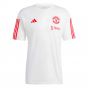 2023-2024 Man Utd Training Tee (White) (V Nistelrooy 10)