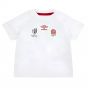 England RWC 2023 Home Replica Rugby Baby Kit (Your Name)