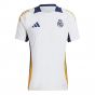 2024-2025 Real Madrid Training Shirt (White) (Your Name)