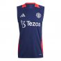 2024-2025 Man Utd Sleeveless Jersey (Night Indigo) (Hojlund 11)