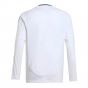 2024-2025 Real Madrid Long Sleeve Home Shirt (Kids) (Your Name)