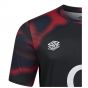 2024-2025 England Rugby Warm Up Jersey O2 (Black) - Kids