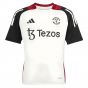 2024-2025 Man Utd Training Jersey (Off White) - Kids (Toone 7)