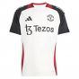 2024-2025 Man Utd Training Jersey (Off White) (B.Fernandes 8)