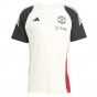 2024-2025 Man Utd Training Tee (Off White) (Toone 7)