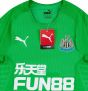 2018-19 Newcastle Player Issue Goalkeeper SS Shirt Green