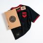 Vintage Albania Black Shqiponj Soccer Shirt