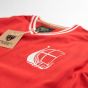 Vintage Denmark De R d-hvide Soccer Jersey