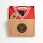 Vintage Denmark De R d-hvide Soccer Jersey