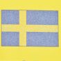Sweden 12th ManT-Shirt - Yellow/Royal Ringer