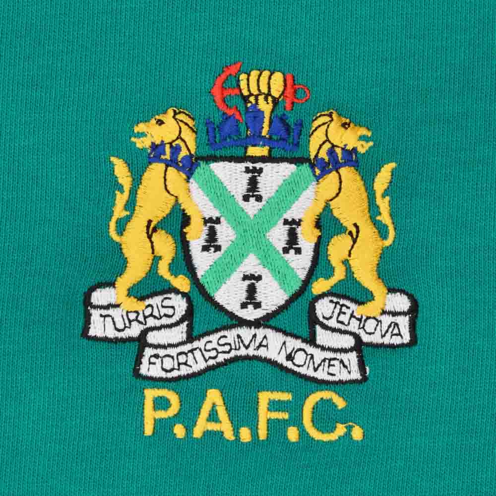 Plymouth Argyle Traditional 1950's Football Scarf Embroidered Logo 