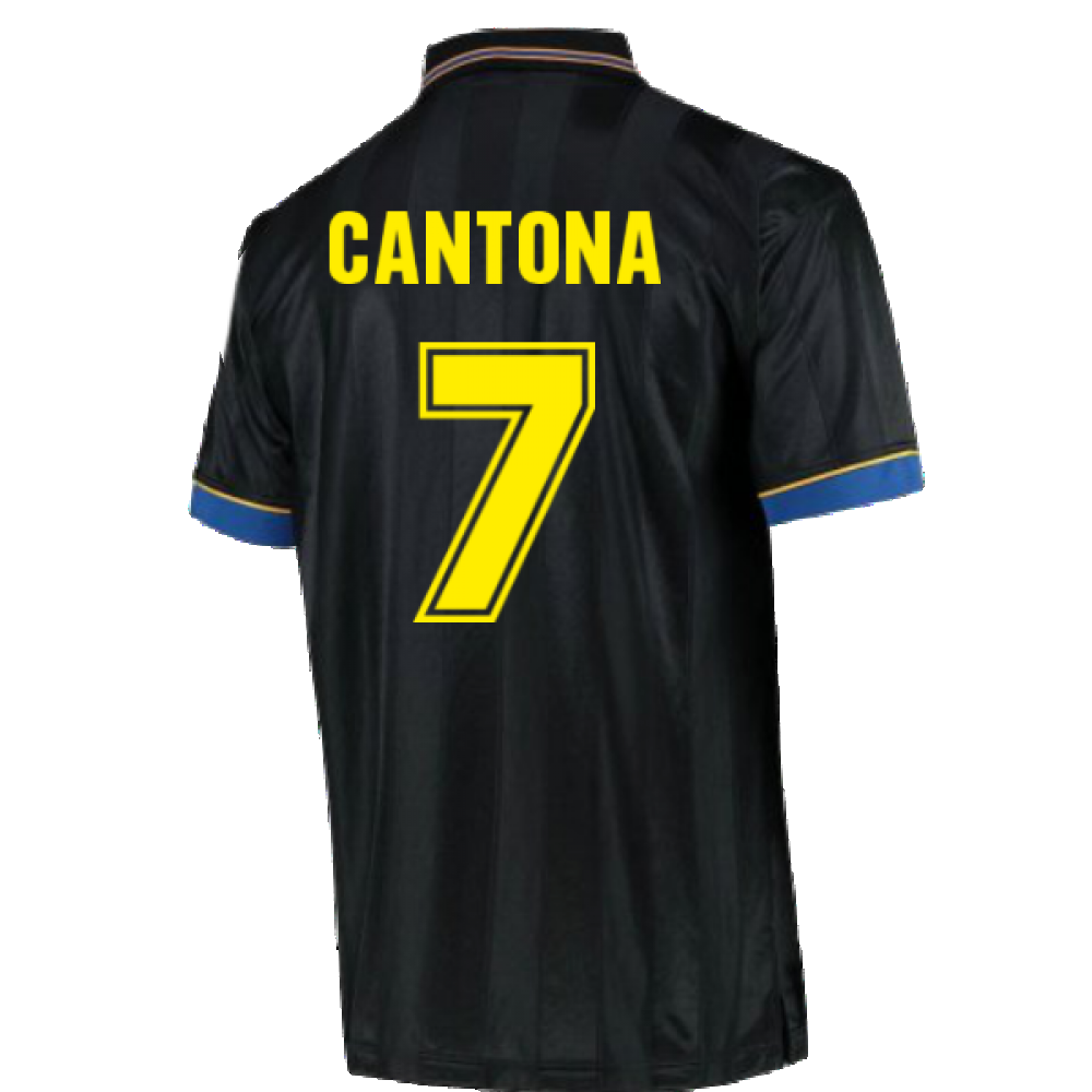1994 Manchester United Away Shirt #7 Cantona All Adult Sizes 