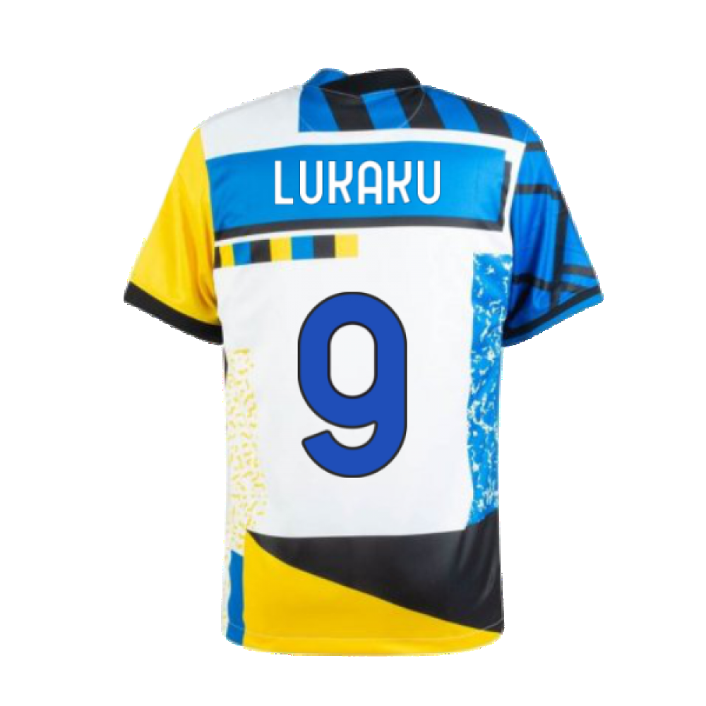 Adult Sizes 2 4 6 8 10 12 S M L XL SPORT Jersey Inter Romelu Lukaku 9 Official Replica 2020-2021 Child L.C