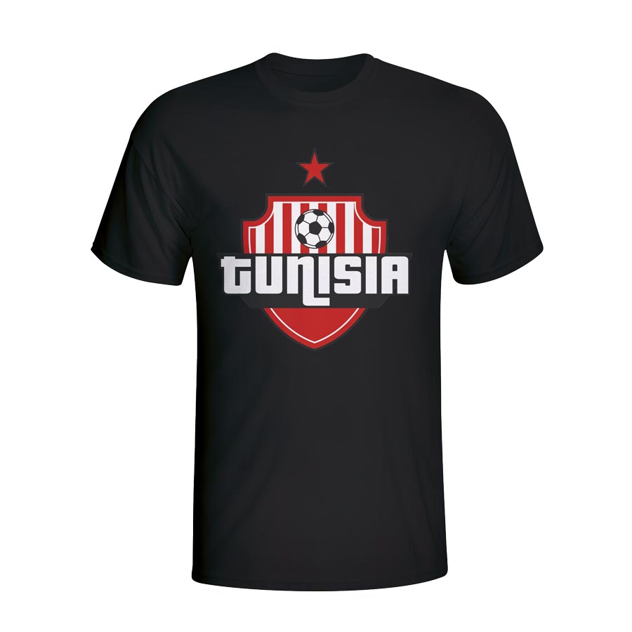Tunisia Country Logo T-shirt (black)