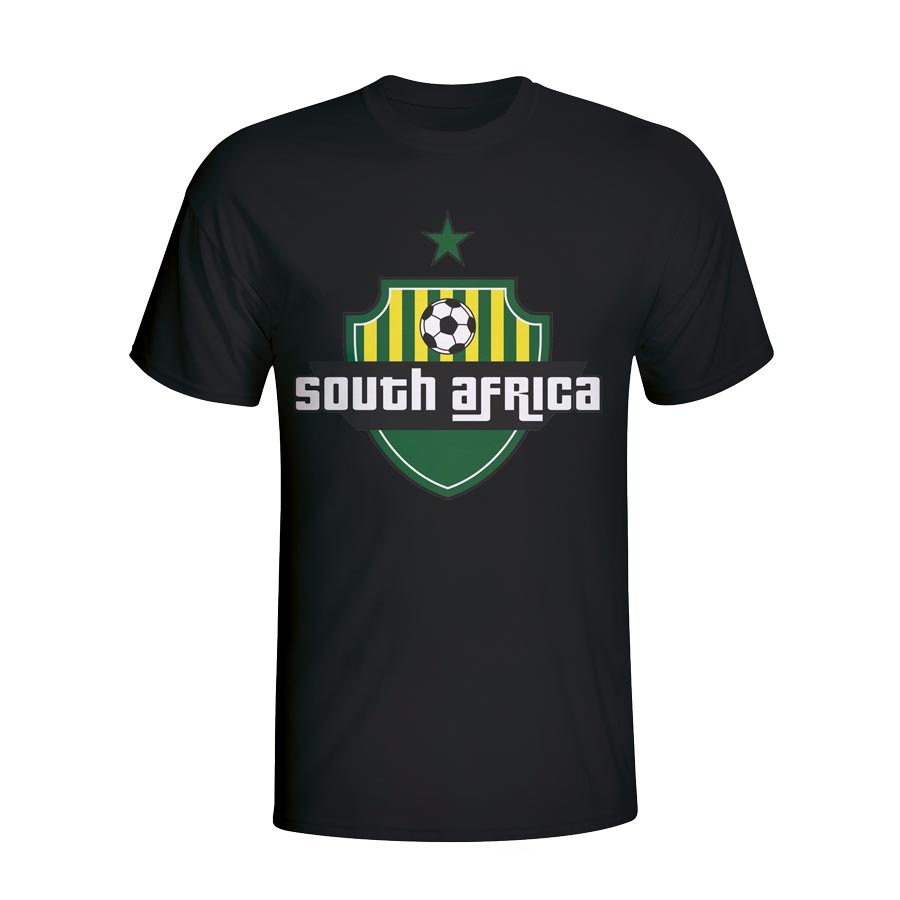 South Africa Country Logo T-shirt (black) - Kids