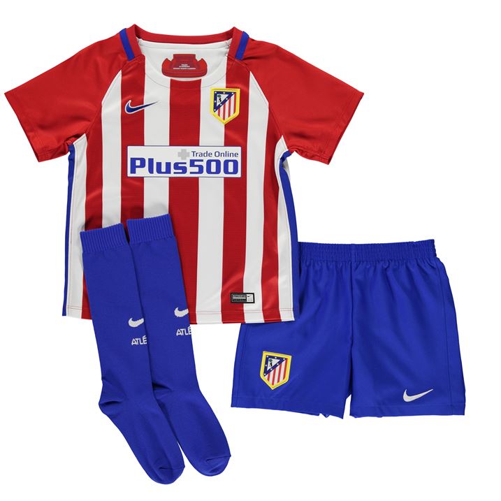 Atletico Madrid 2016-2017 Home Mini Kit 808272-649 - $64 ...