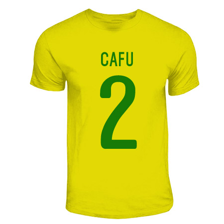 Cafu Brazil Hero T-shirt (yellow)