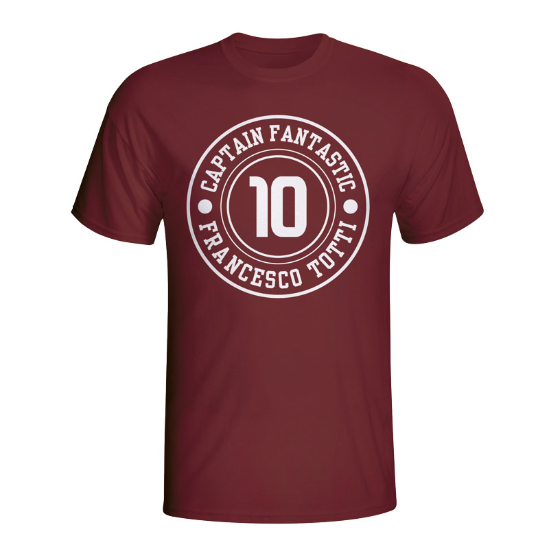 Francesco Totti Roma Captain Fantastic T-shirt (maroon) - Kids